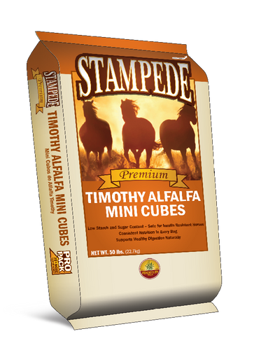 Stampede Timothy Alfalfa Mini Cubes